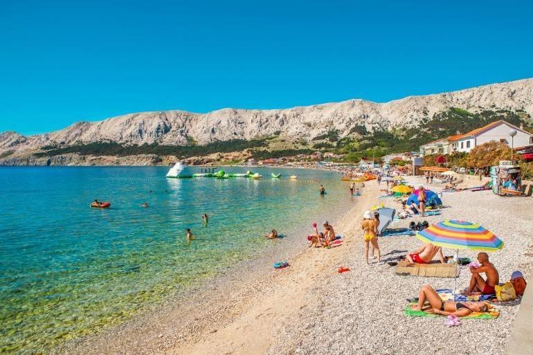 Mirjana F Apartaments Baška Dış mekan fotoğraf