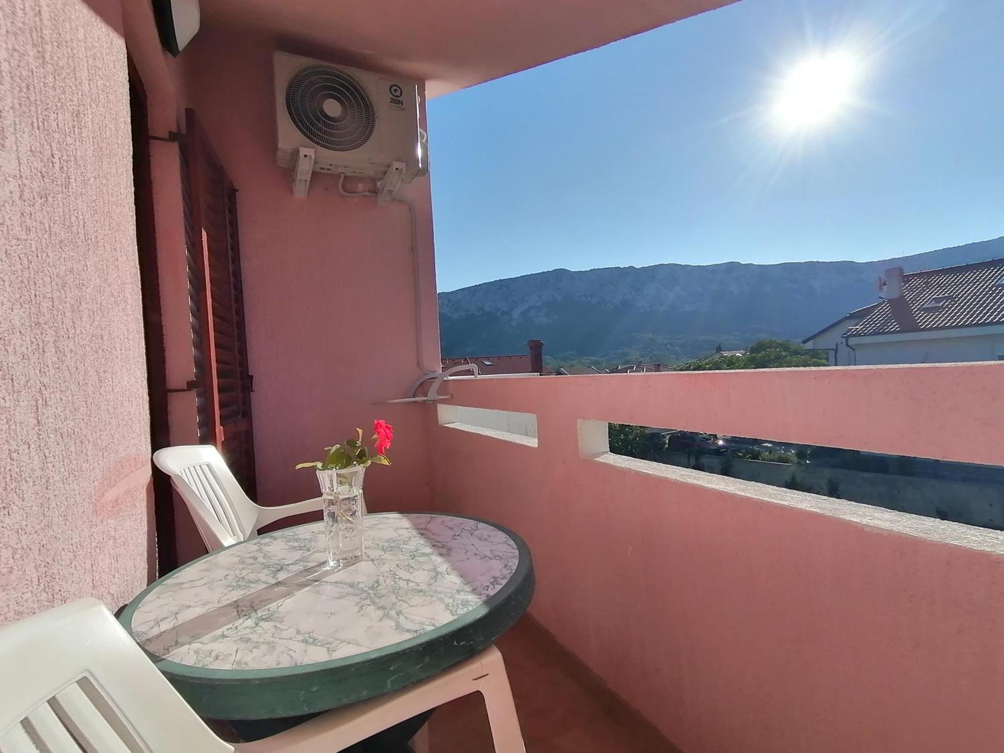 Mirjana F Apartaments Baška Dış mekan fotoğraf