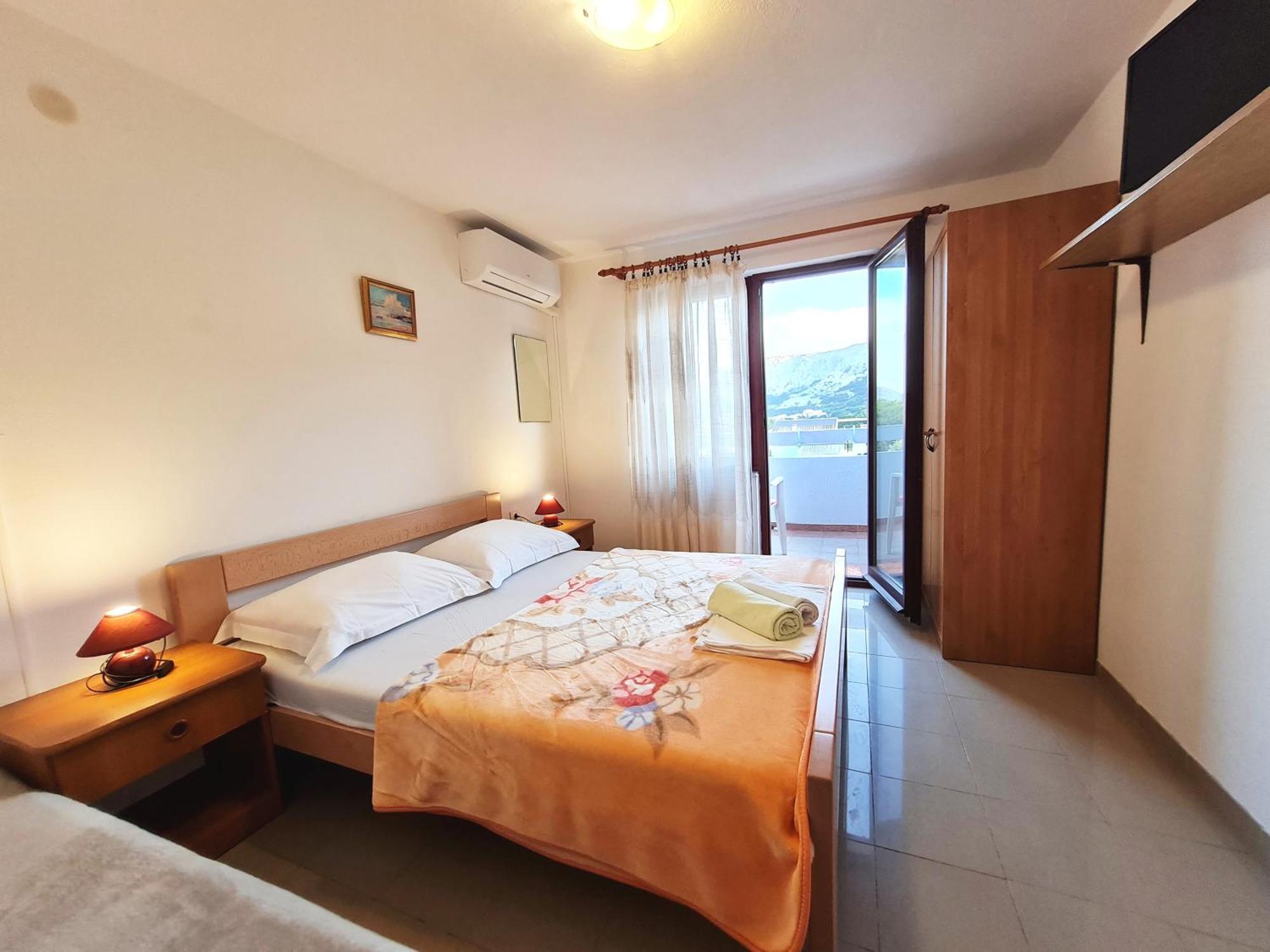 Mirjana F Apartaments Baška Dış mekan fotoğraf