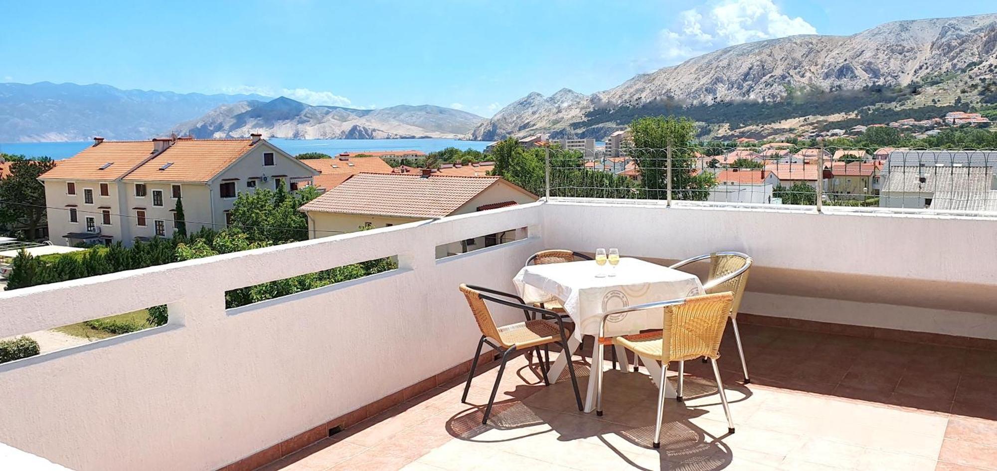 Mirjana F Apartaments Baška Dış mekan fotoğraf