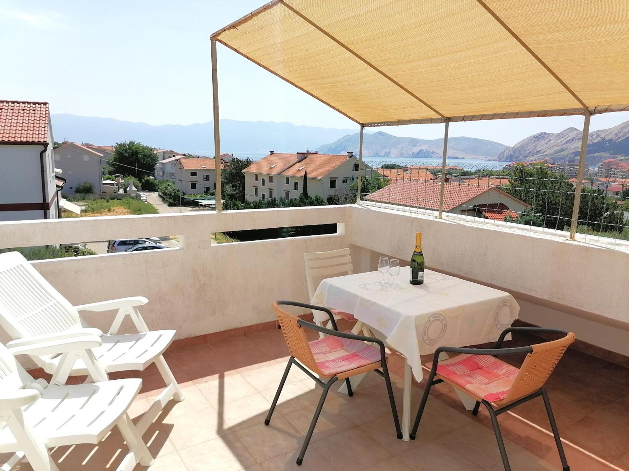 Mirjana F Apartaments Baška Oda fotoğraf